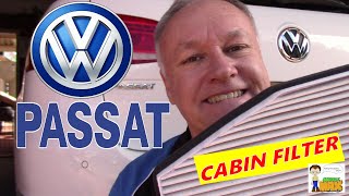 VW Passat Cabin Filter Replacement [upl. by Ahtenak]