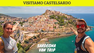 CASTELSARDO RAGALA EMOZIONI 🤩 PANORAMA SPETTACOLARE 👉 SARDEGNA VAN TRIP [upl. by Eiryk]