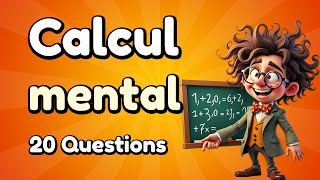 Quiz  Calcul Mental Facile  20 questions [upl. by Croner215]