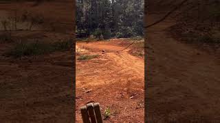 Getting air on the 450 durhamtown atv polaris jump [upl. by Koenraad]