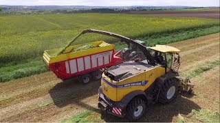 Suivez la FR650 sur un chantier densilage de méteil [upl. by Borchers]