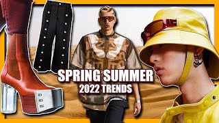 SPRING SUMMER 2022 FASHION TRENDS  EVERYTHING YOU NEED Mens Spring Summer Fashion Essentials [upl. by Cardinal]