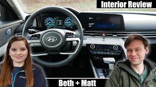 The 2021 Hyundai Elantra Limited Has the HighestTech Interior in its Class [upl. by Radcliffe]