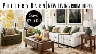 Pottery Barn NEW living room DUPES [upl. by Chris]