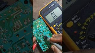 Power supply transistor testing youtubeshorts electrial electronic [upl. by Virge]