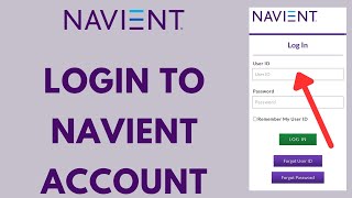 Navient Login  How to Sign in to Navient Student Loan in 2023 [upl. by Buxton]