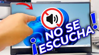 ❌ NO SE ESCUCHA el AUDIO de mi PC 🔊  SOLUCIÓN 2024 ✅ [upl. by Mignonne]