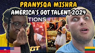 REACTION TO Pranysqa Mishra  River Deep  Mountain High Live on AGT 2024  FIRST TIME WATCHING [upl. by Cody]