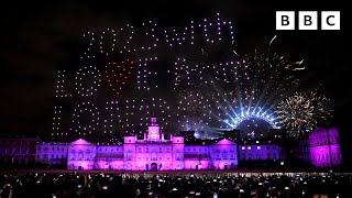 Happy New Year Live 🎆 London Fireworks 2023 🔴 BBC [upl. by Micheil375]