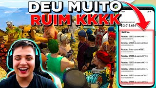 PAULINHO O LOKO ENGANOU A CIDADE INTEIRA no GTA RP 😂 Modder Clips [upl. by Elcin]