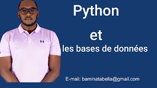 Python et les bases de données [upl. by Sualokin260]