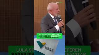 LULA SOBRE VALE PREFEREM PAGAR DIVIDENDOS DO QUE EVITAR DESASTRES COMO MARIANA [upl. by Trbor]