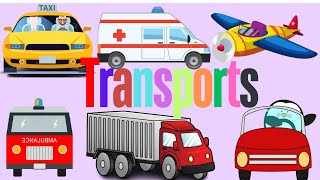 Transportation song  learn about vehicles  Fun Educational Nursery Rhymes by EDLE DOODLES [upl. by Quillon]