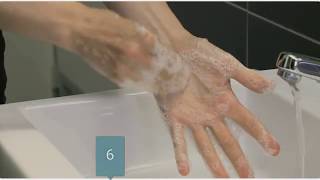 Lavage des mains selon lOMS [upl. by Sandstrom]