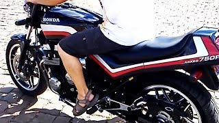 CBX 750F NAKED ACELERANDO  HONDA [upl. by Idnis]