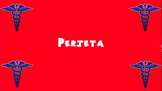 Pronounce Medical Words ― Perjeta [upl. by Sarad154]