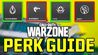 Best Warzone Perks to Use All 29 Perks Quickly Explained [upl. by Kentigera666]