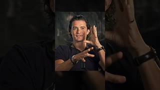 Orlando Blooms EPIC stunt as Legolas [upl. by Olnee]