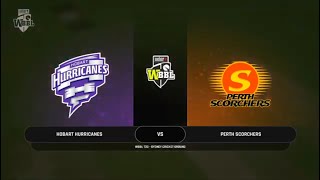 WBBL10 Match 21 Hobart Hurricanes VS Perth Scorchers [upl. by Averil]