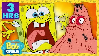 ¡Todos los episodios de la temporada 11 en 3 horas y media  Bob Esponja en Español [upl. by Aihsenod]