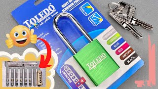 1550 Better Than Expected Toledo 40mm Alum Padlock [upl. by Adallard]