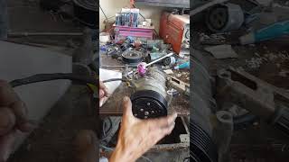 Replacing Hilux AC Compressor Clutch and coil electricial autoelectric [upl. by Vladimir]