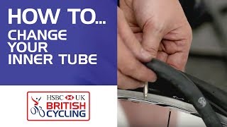 How to change your inner tube on your bike [upl. by Christabel]