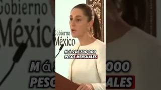 💥 ¡Sheinbaum exige ajustes salariales a ministros de 700 mil poderjudicial mexico viralvideo [upl. by Hayyim482]