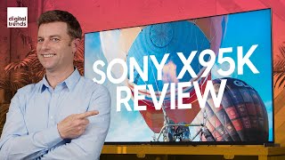 Sony X95K TV Review  Sonys take on miniLED [upl. by Piwowar697]