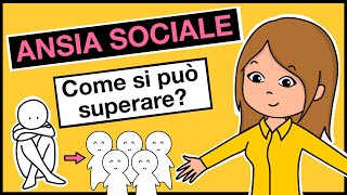 ANSIA SOCIALE come si può superare [upl. by Annairdna]