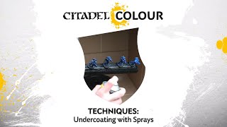 Citadel Colour  Undercoating with Sprays [upl. by Chas385]