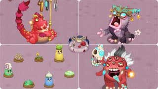 Magical Sanctum  All Monsters Sounds amp Animations  My Singing Monsters [upl. by Mccord]