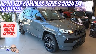 NOVO JEEP COMPASS S 2024 EM DETALHES [upl. by Rhianon]