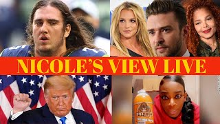 Nicoles View Live 214 Donald Trump Gorilla Glue Girl Chad Wheeler Justin Timberlake  More [upl. by Sheeree651]