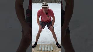 How Strong are Snowballs snow asmr shorts [upl. by Rebmik672]