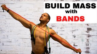 How to gain muscle mass with resistance bands  Step by Step Guide for Guaranteed Results [upl. by Oakes758]