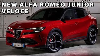 New Alfa Romeo Junior Veloce Review Powerful Electric BSuv [upl. by Ahsienet]