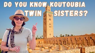 Koutoubia Mosque Marrakech landmark  Morocco 4k [upl. by Llertnom]