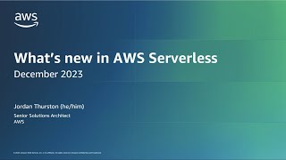 Whats New in AWS Serverless [upl. by Kast]