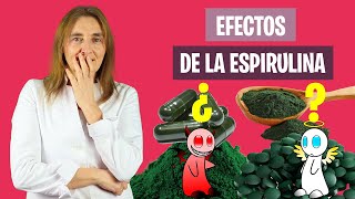 ESTO LE PASA A TU CUERPO si TOMAS ESPIRULINA  Efectos de la espirulina  Nutrición y Dietética [upl. by Chloris]