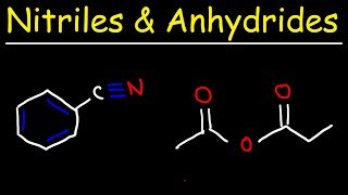 Naming Acid Anhydrides and Nitriles  IUPAC Nomenclature [upl. by Akciret]