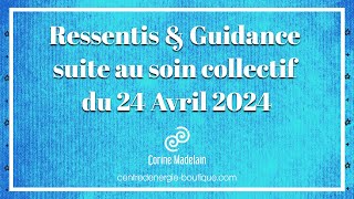 Replay Live soin collectif énergétique Pleine lune du 24 avril 2024 [upl. by Otrebogir]