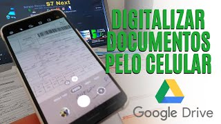 Como digitalizar qualquer documento direto no celular [upl. by Colleen]