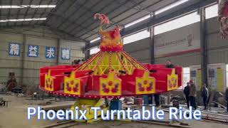 amusementpark ride turntable Phoenix turntable ride in our factory [upl. by Deidre]