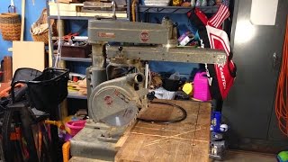 Delta Radial Arm saw [upl. by Daveta882]