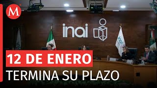 Senado tiene hasta el 12 de enero para nombrar comisionados del INAI [upl. by Ydasahc121]