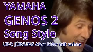 Yamaha Genos 2 Song Style Demo  Udo Jürgens [upl. by Ahsimot]