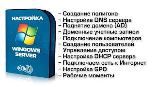 Установка и настройка Windows Server [upl. by Adnaugal772]