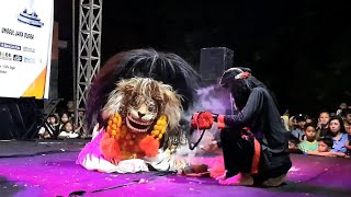 Rampak Barongan Blora seni Barong WARINGIN SETO KUMBANG JOYO live jepon [upl. by Aleina]