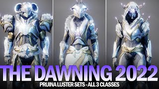 The Dawning 2022 Event Armor  Quick Ornament Preview amp Showcase In Game All 3 Classes Destiny 2 [upl. by Dragone]